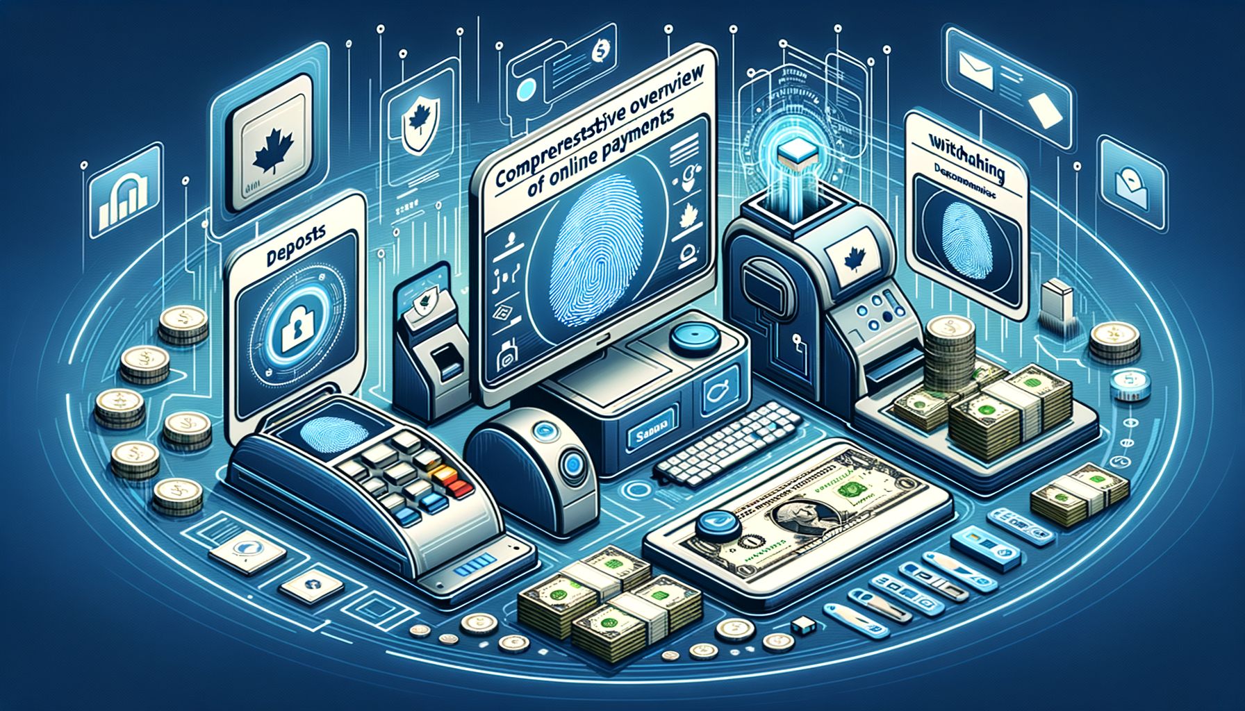 Deposits, withdrawals, verification, and security